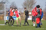 Gekostumeerd voetbal S.K.N.W.K. 1, 2, 3 en JO19-1 (26-02-2022) (40/69)